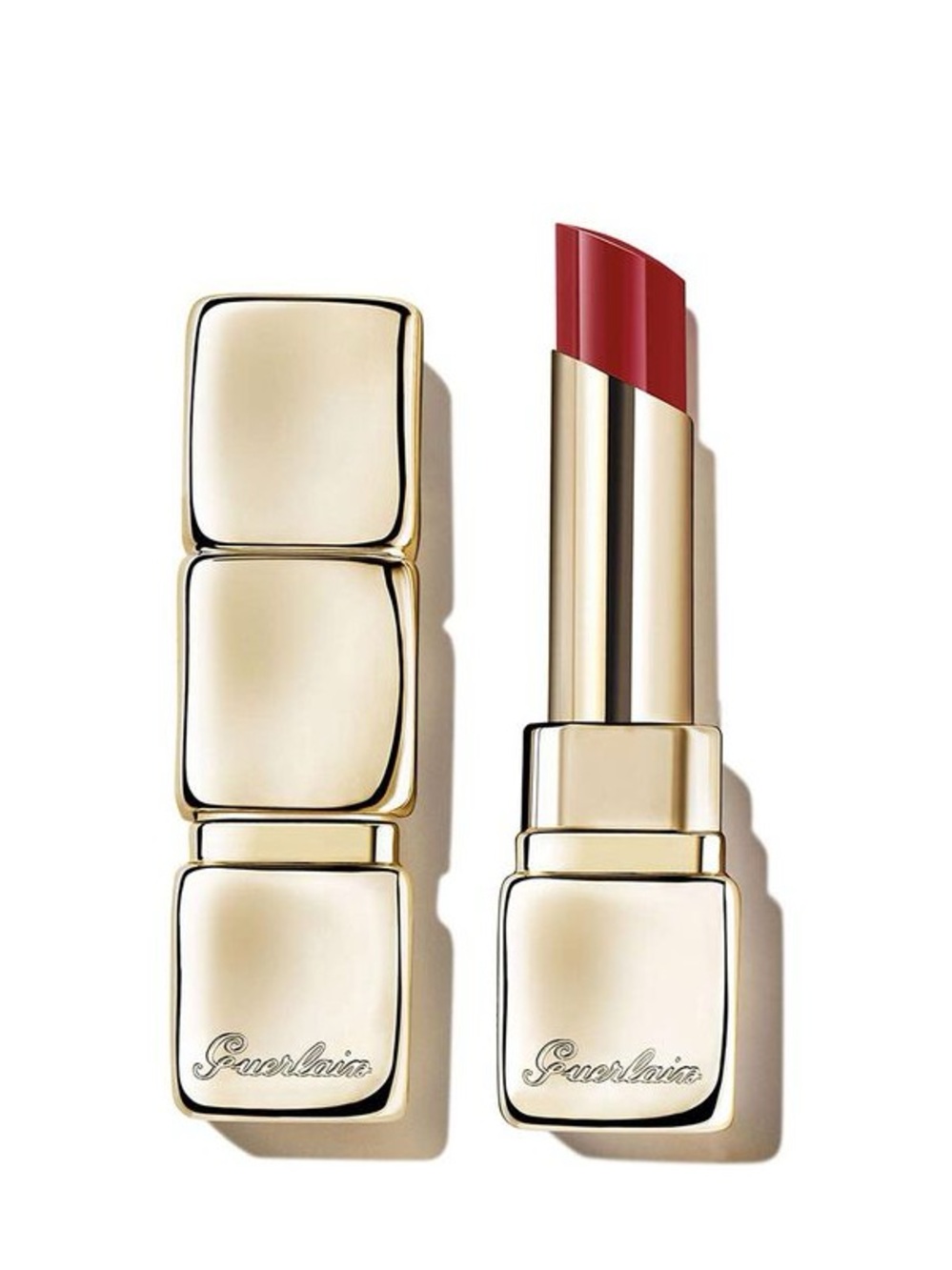 Guerlain KissKiss Shine Bloom Lip Colour -729 Daisy Red NIB
